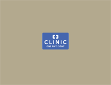Tablet Screenshot of clinic158.com